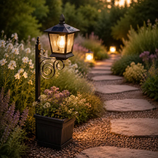 HeritageGlow™ Lanterna con fioriera