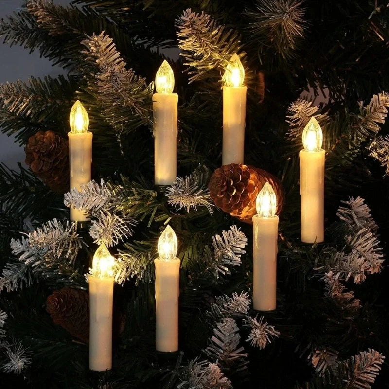 Cordless Clip-On Christmas Candles