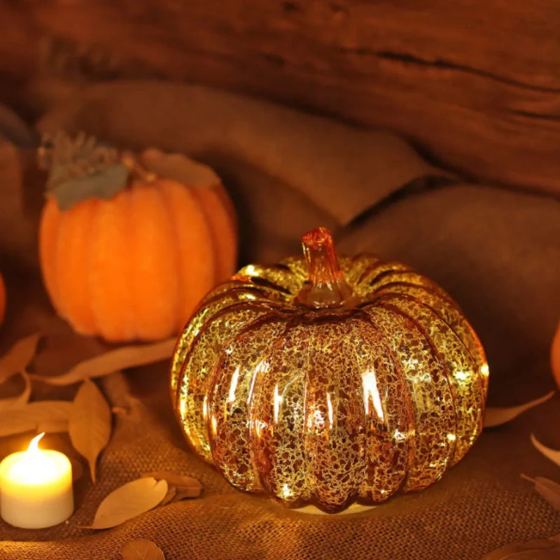 HarvestGlow™ Hand-Blown Glass Lamp