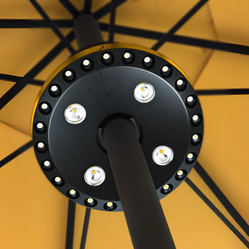 ParasolGlow™ Lampu payung patio