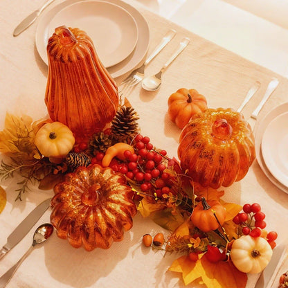 HarvestGlow™ Hand-Blown Glass Lamp