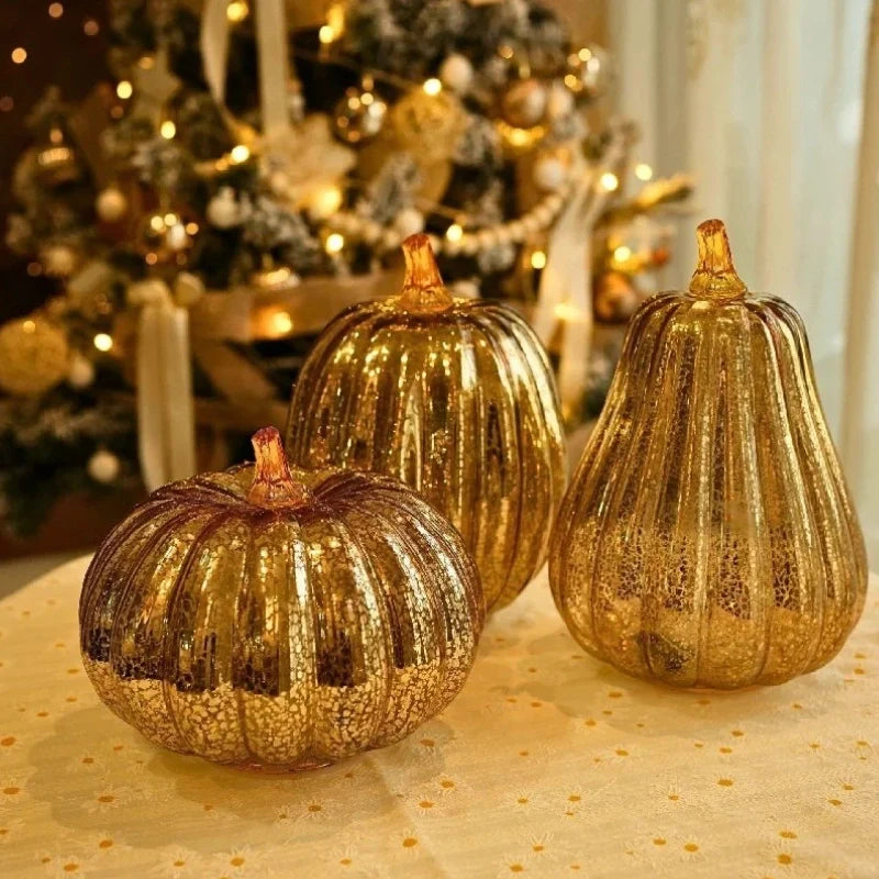 HarvestGlow™ Hand-Blown Glass Lamp