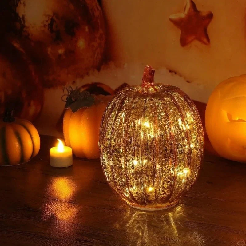 HarvestGlow™ Hand-Blown Glass Lamp