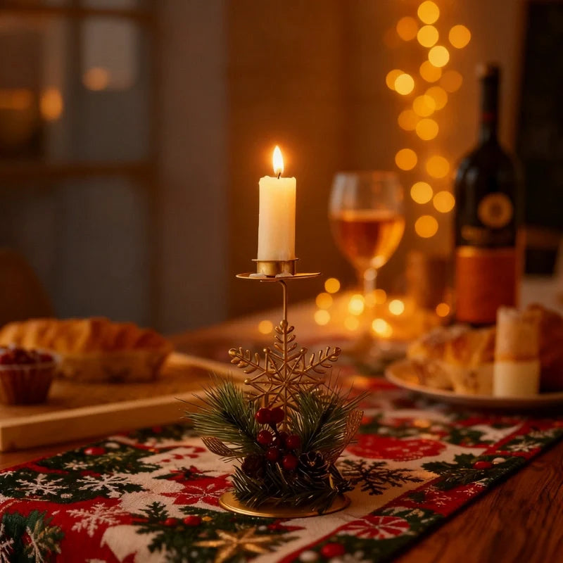 YuleGlow™ Candle Holder