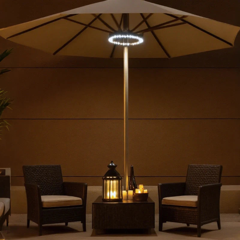 ParasolGlow™ Lampu payung patio