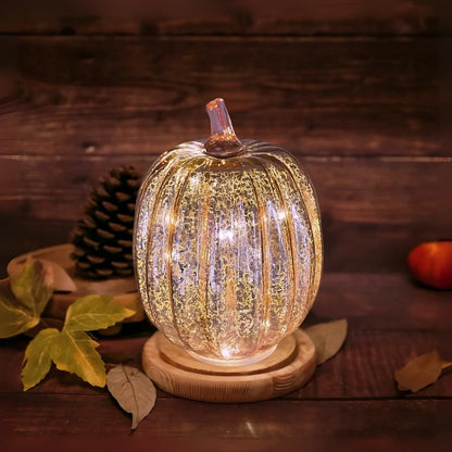 HarvestGlow™ Hand-Blown Glass Lamp