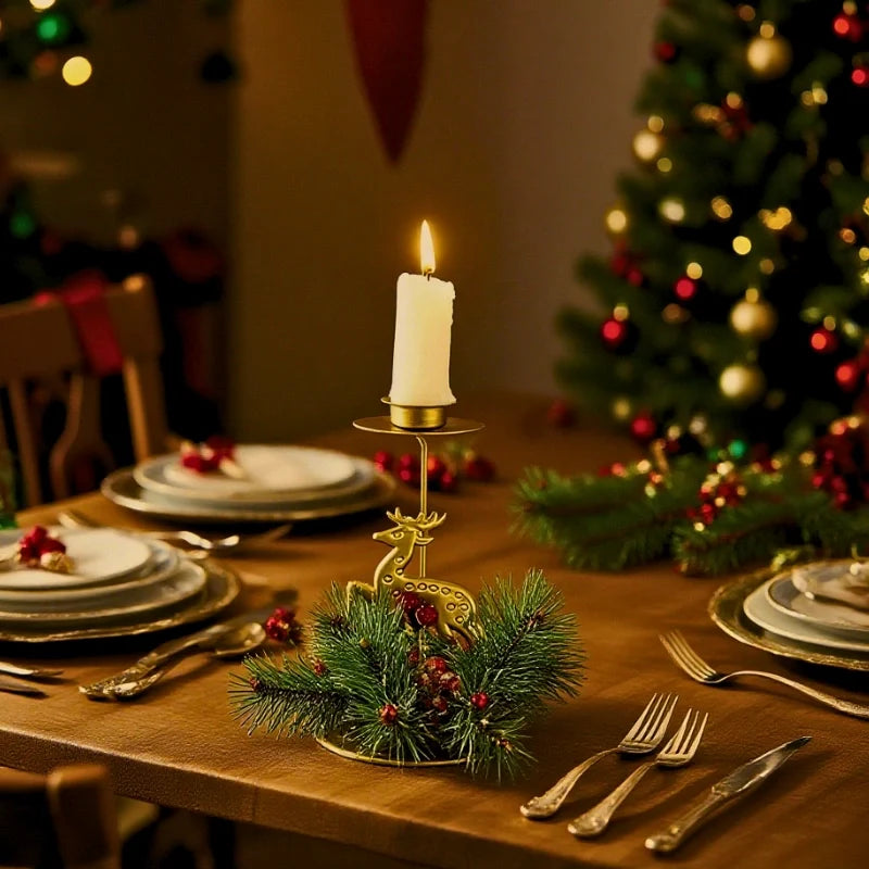 YuleGlow™ Candle Holder