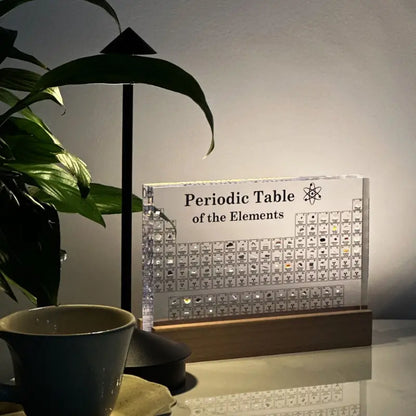 Tabla periódica de elementos reales