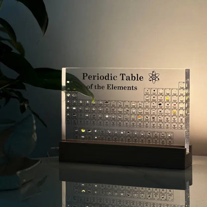 Tabla periódica de elementos reales