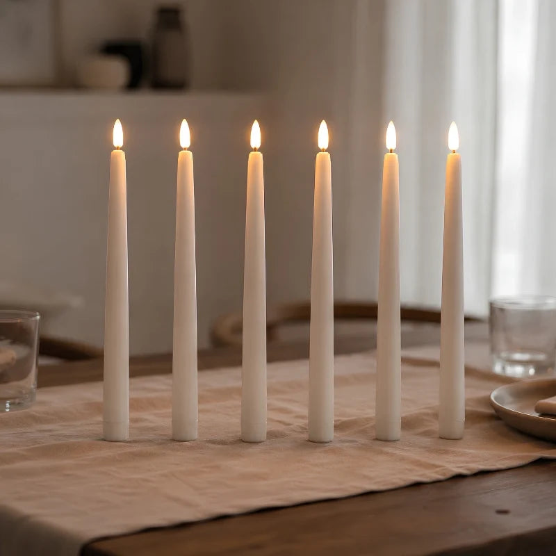 Velas sem chama para lustres