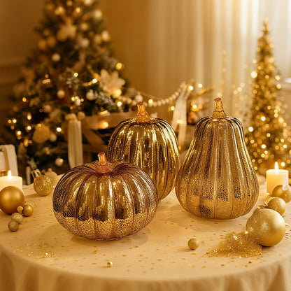 HarvestGlow™ Hand-Blown Glass Lamp