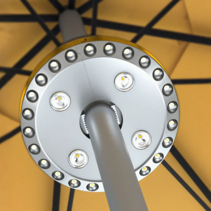 ParasolGlow™ Lampu payung patio