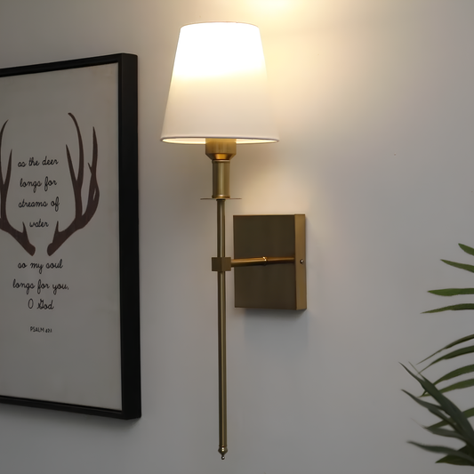 Lampa ścienna klasyczna elegancja