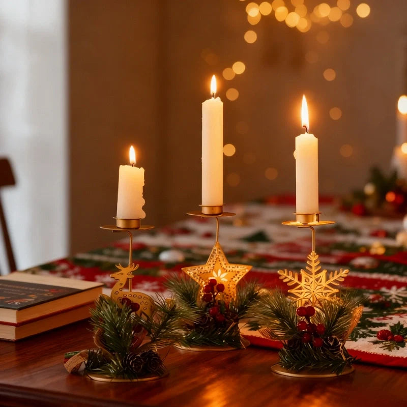 YuleGlow™ Candle Holder