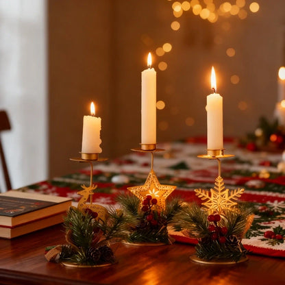 YuleGlow™ Candle Holder