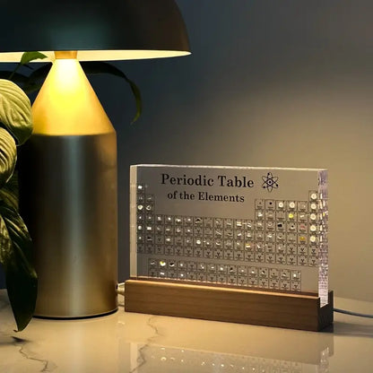 Tabla periódica de elementos reales