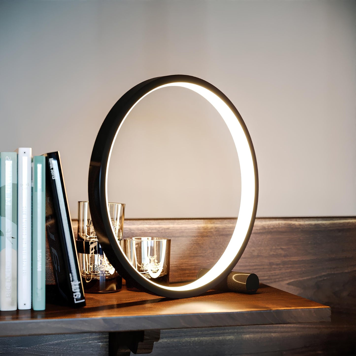 Lampu Meja Malam Halo