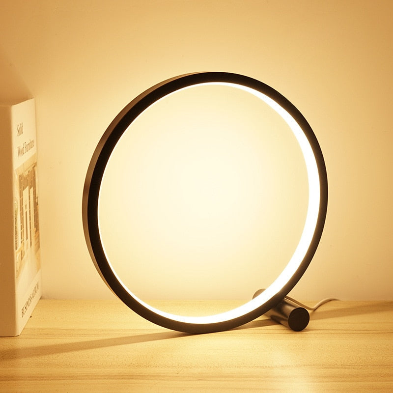 Lampu Meja Malam Halo