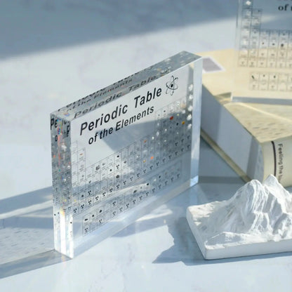 Tabla periódica de elementos reales