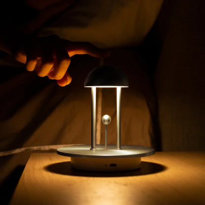 Lâmpada de mesa equilíbrio atemporal