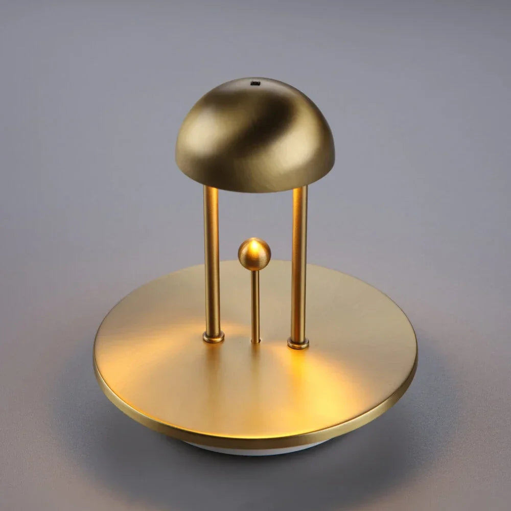 Lâmpada de mesa equilíbrio atemporal