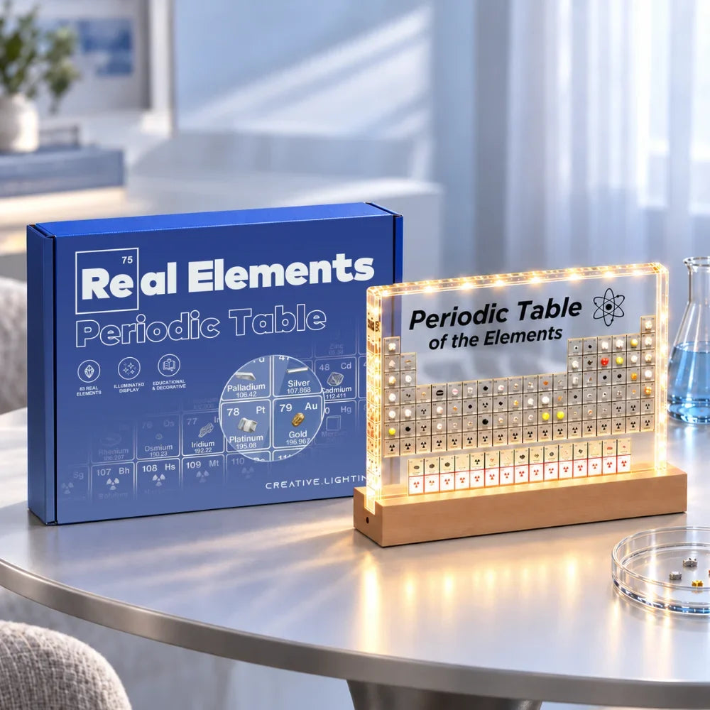 Tabla periódica de elementos reales