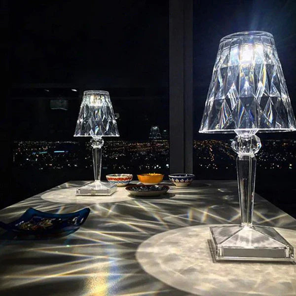  Lampu kristal berkilau