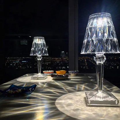  Lampu kristal berkilau