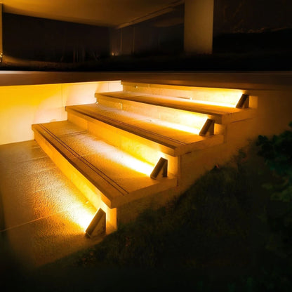 Solar Powered Stair Lights