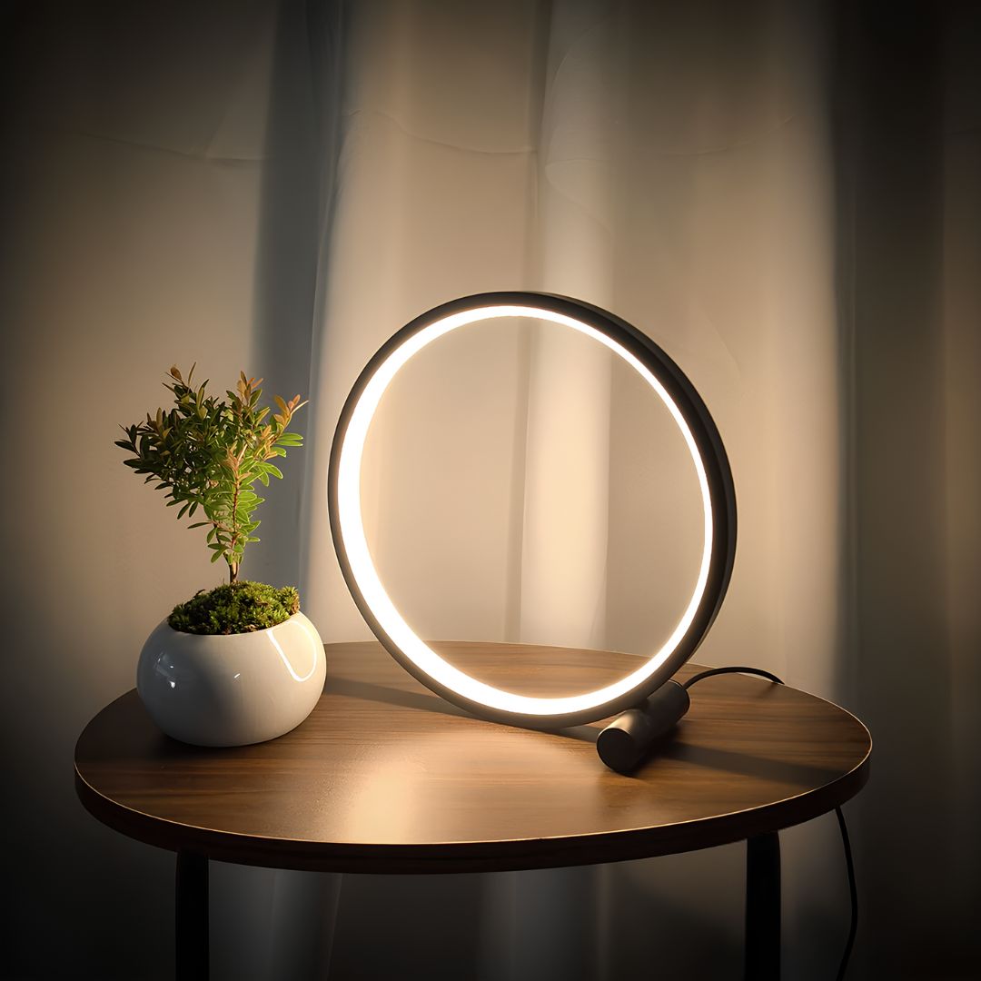 Lampu Meja Malam Halo