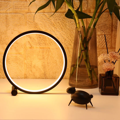 Lampu Meja Malam Halo