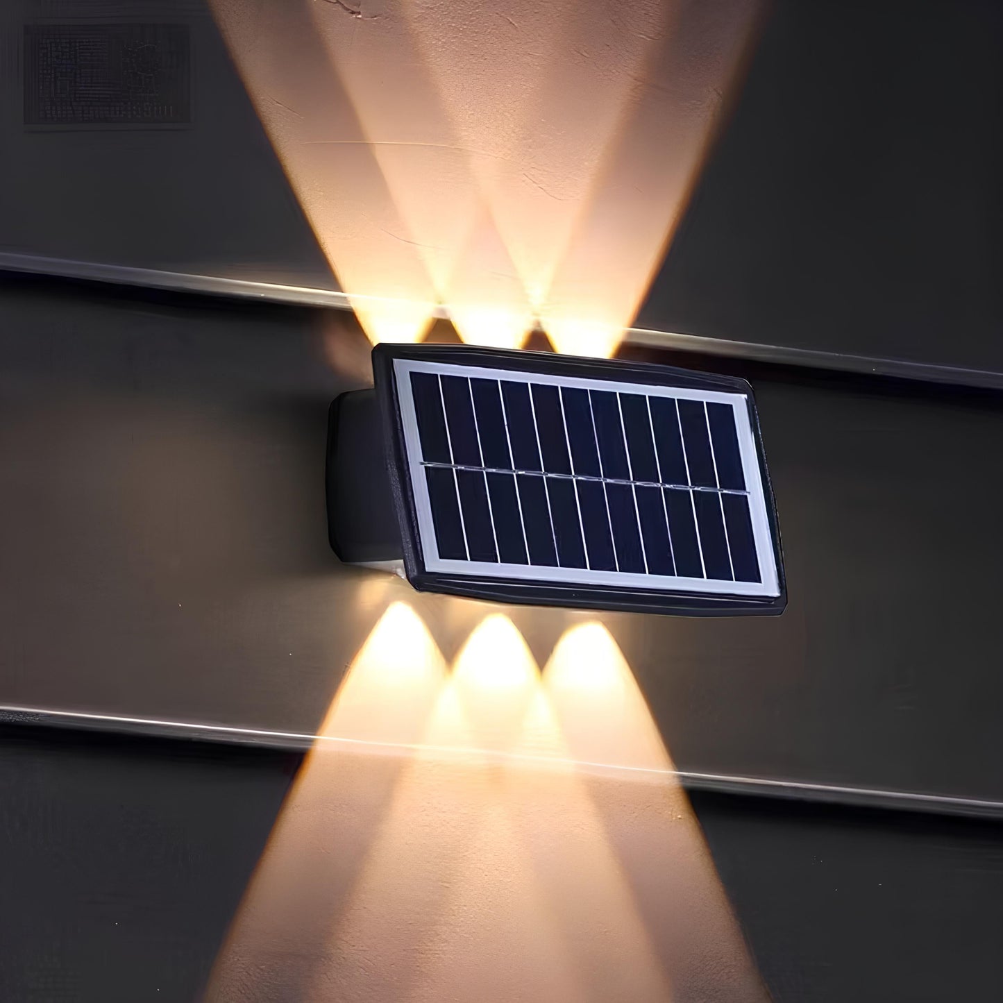 Solar Powered Wall Sconce