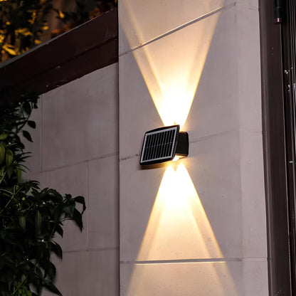 Solar Powered Wall Sconce