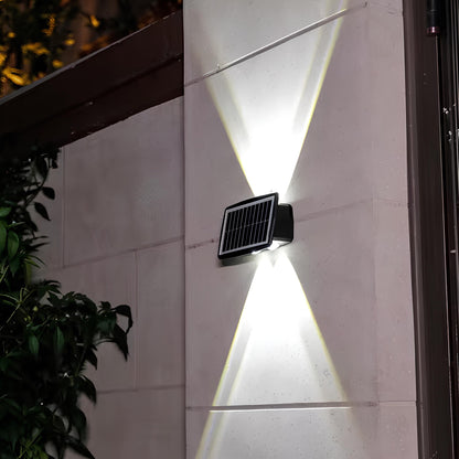 Solar Powered Wall Sconce