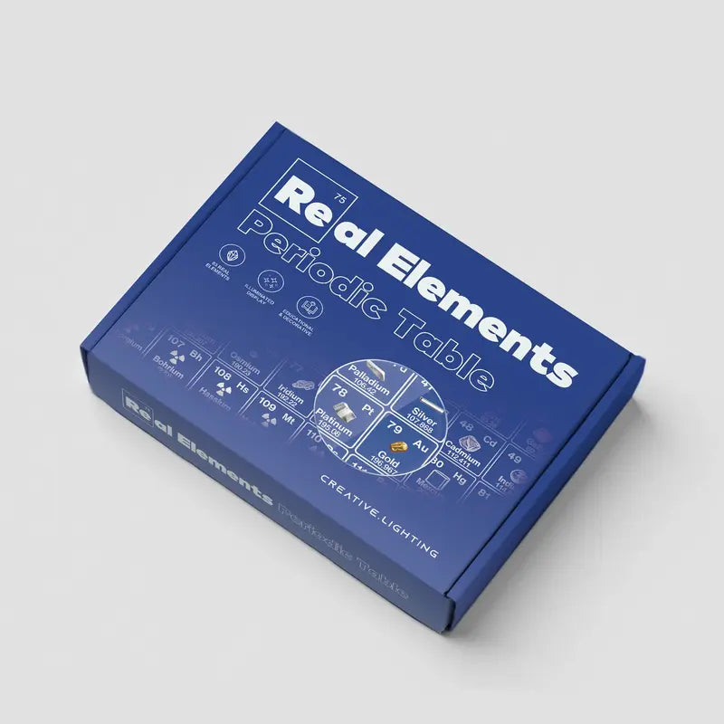 Tabla periódica de elementos reales