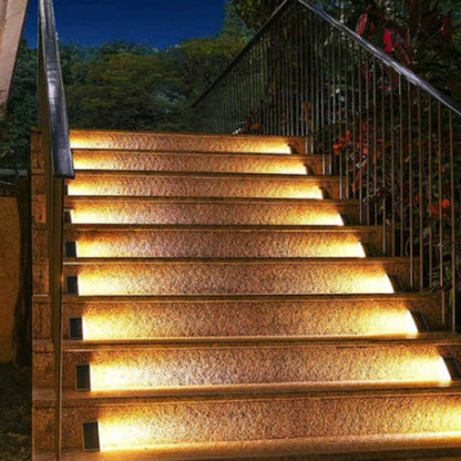 Solar Powered Stair Lights
