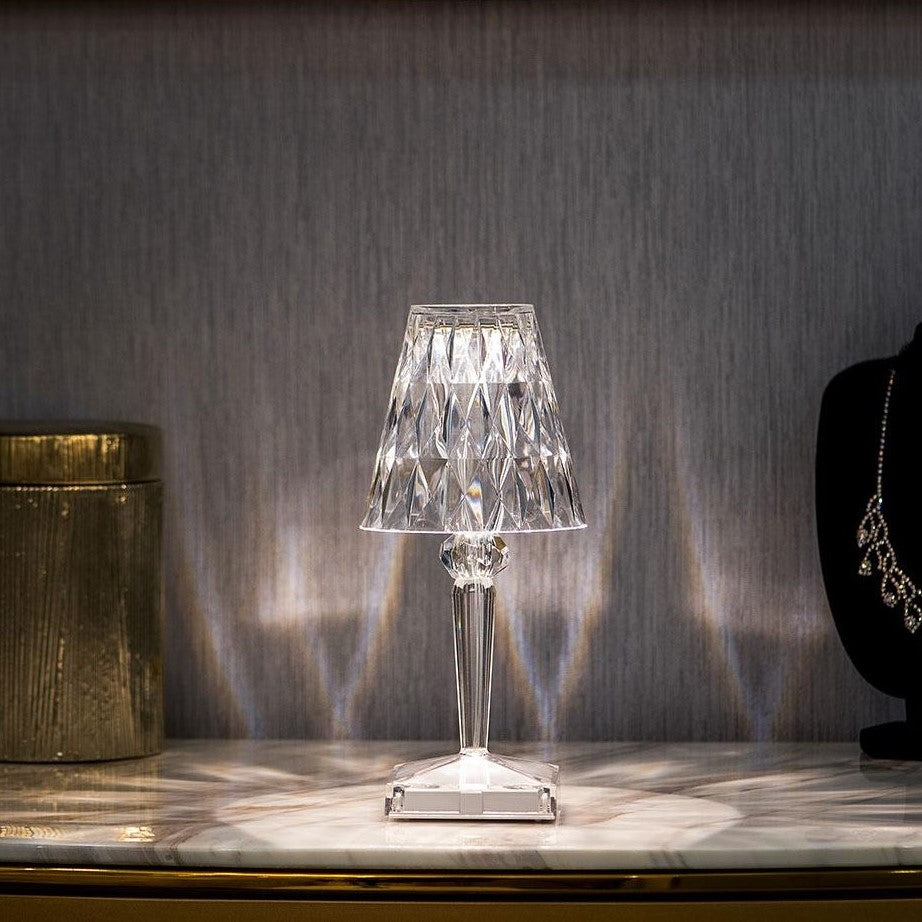  Lampu kristal berkilau