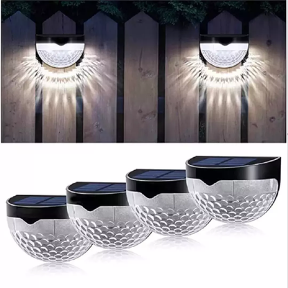 Solna lampa ogrodowa ścienna