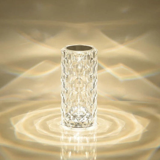 Funkelnde Kristall-Lampe
